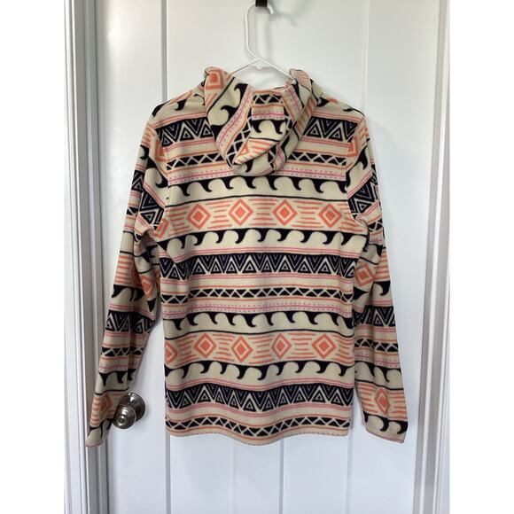 NWT O'Neill Aztec Fleece Half Zip Pullover Super‎ Soft Polar Hoodie Medium - Picture 6 of 11